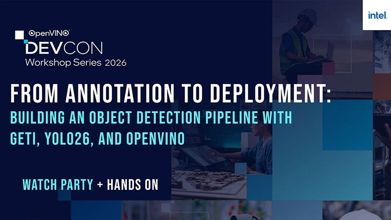 Intel OpenVINO DevCon Watch Party