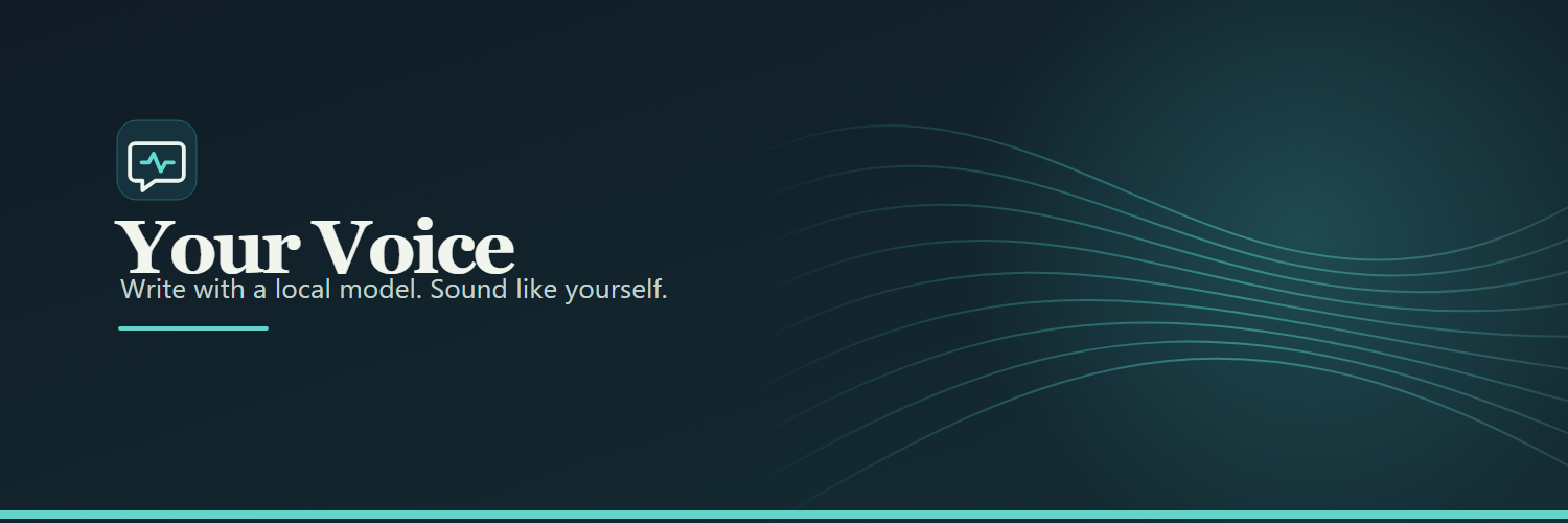 Your Voice project banner